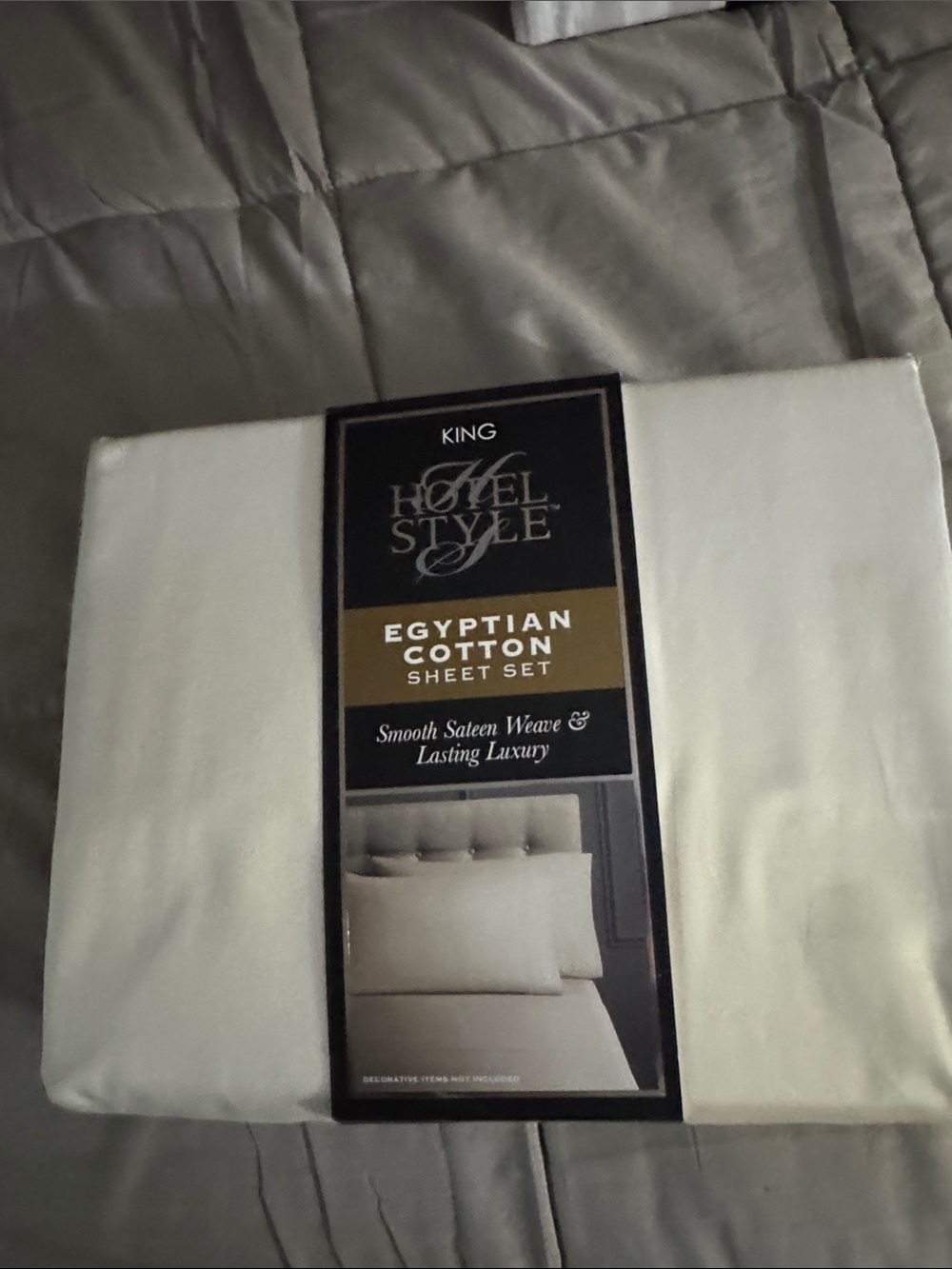 Egyptian Cotton Sheet Set - White (King)